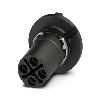 1418344 Phoenix Contact Socket Circular Connector Insert 4 Way for use with Circular Connector