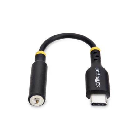USBCAUDIO2 StarTech.com USB 2.0, Male USB C to Female 3.5 mm Jack, 480Mbps, 127mm