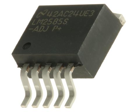 LM2585S-ADJ/NOPB Texas Instruments , Boost Converter, Step Up 3A Adjustable, 115 kHz 5-Pin, TO-263