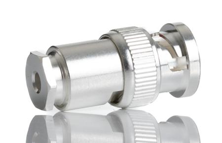 246-9441 RS PRO, Plug Cable Mount BNC Connector, 50Ω, Clamp Termination, Straight Body