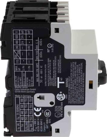 072735-PKZM0-1-6 Eaton 1.6 A Motor Protection Circuit Breaker, 690 V