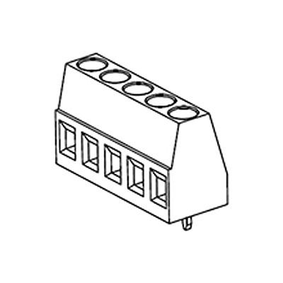 39593-3004 Molex, 5mm Pitch, 39593, 4 Way, Vertical, Pluggable Terminal Block, PCB Mount,