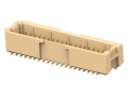 2484140-5 TE Connectivity 2484140 Series Vertical Surface Mount PCB Header, 40 Contact(s), 1mm Pitch, 2 Row(s)