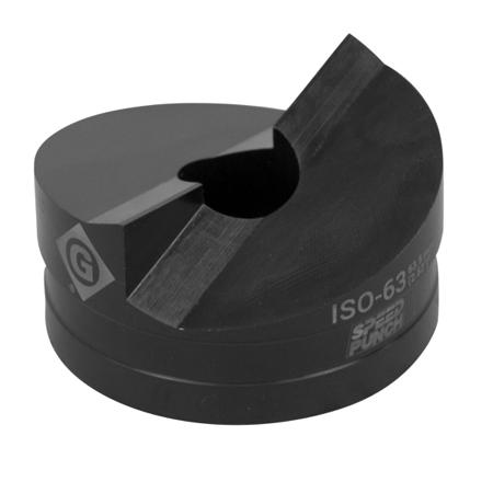 52055438 Greenlee , 1 Piece Punch & Die Combinations With Punch & Die ISO 63, 64.0mm