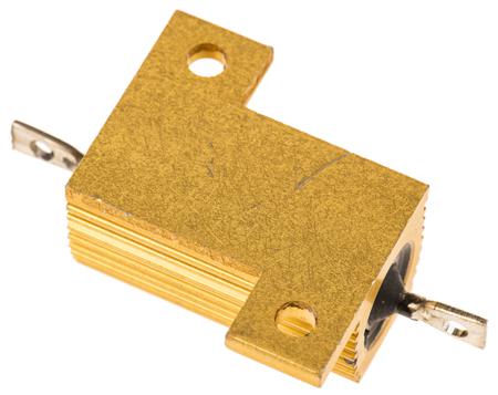 HS25-470R-J Arcol HS25 Series Aluminium Housed Axial Wire Wound Panel Mount Resistor, 470Ω ±5% 25W