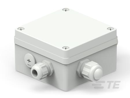 1SNS470000Z0208 TE Connectivity 1SNS Series Grey Polycarbonate Junction Box, IP66, 193.9 x 170 x 76mm