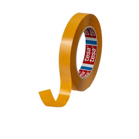 04900-00018-00 Tesa  Brown Double Sided Tape, 0.05mm Thick, 3.8 N/cm, 19mm x 55m