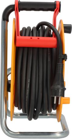 1206831 brennenstuhl 40m 4 Socket Type E - French Cable Reel Open Reel, 230 V, IP44