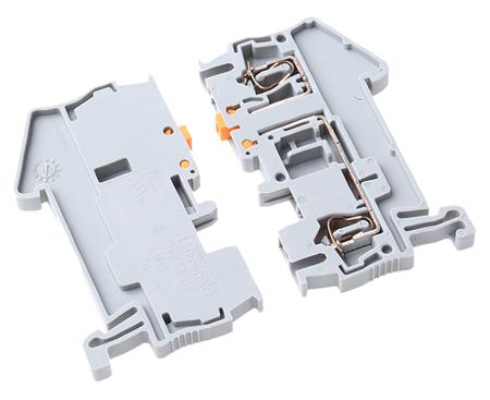 3036343 Phoenix Contact  ST 2.5-MT Series Grey, 0.2 → 6mm², Single-Level, Spring Clamp Termination