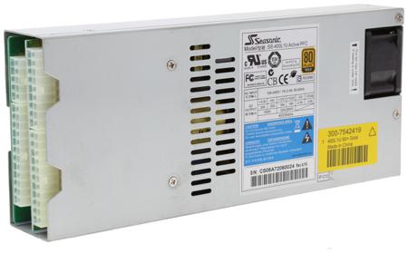 SS-400L1U Active PFC Seasonic 400W PC Power Supply, 100 → 240V ac Input, -12 V, 3.3 V, 5 V, 5 Vsb, 12 (Combined) V Output