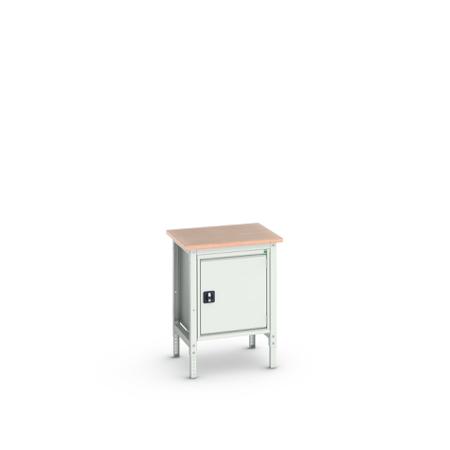 16921614-16 Bott Steel Workbench, 200kg Max Load, Adjustable Height, 930mm x 600mm x 700mm