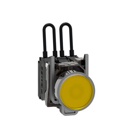 XB4BW28B5 Schneider Electric, Harmony Pilot Light, 22.5mm Cutout, 24V