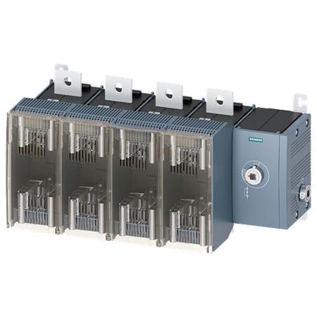 3KF5480-4RF11 Siemens Fuse Switch Disconnector, 4 Pole, 800A Max Current