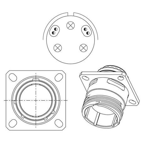 HV00RF37-57R Amphenol Aerospace Operations