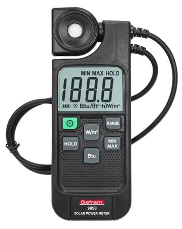 SEFRAM9858 Sefram  Solar Power Meter , Solar Power