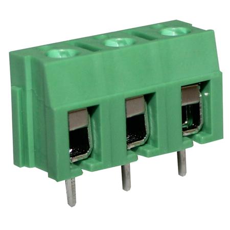 CTBP55VK-3 CAMDENBOSS CTBP Series PCB Terminal Block, 3-Contact, 7.5mm Pitch, PCB Mount, 1-Row, Screw Termination