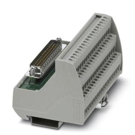 2315159 Phoenix Contact VIP-3 Series 50-Contact Male Interface Module, D-sub Connector, DIN Rail, 2A