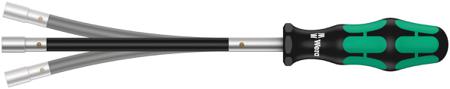 05028150001 Wera Hexagon Screwdriver, 7 mm Tip, 167 mm Blade, 265 mm Overall
