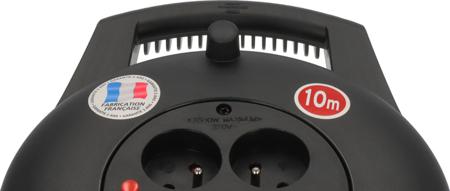 1093901 brennenstuhl 10m 4 Socket Type E - French Cable Reel Cassette Reel, 230 V, IP20