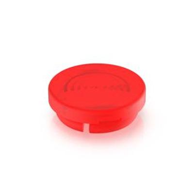 5.49.255.001/1300 RAFI Red Circular Push Button Lens for Use with Push Buttons