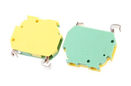 3100318 Phoenix Contact 2-Way MT1.5-PE Earth Terminal Block, 26 → 16 AWG Wire, Screw Down, Polyamide Housing