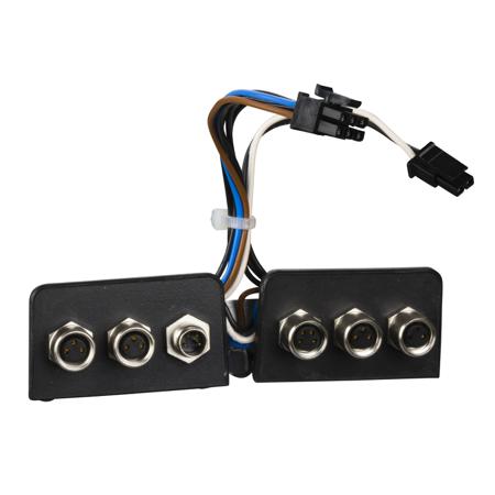VW3L40420 Schneider Electric Male/Female Connector Insert 6 Way for use with Circular Connector