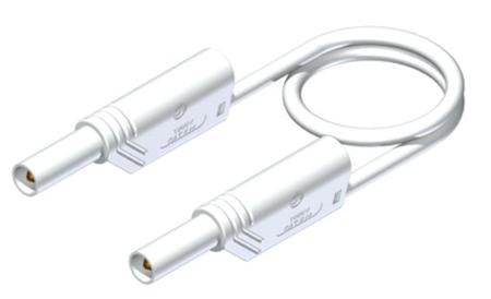 934086107 Hirschmann Test & Measurement Test Probes, 32A, 1kV, White, 25cm Lead Length
