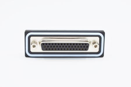 HDF-R44-213L461 Norcomp HDF 44 Way Right Angle Solder D-sub Connector Socket, 2.29mm Pitch, with 4-40 Boardlocks