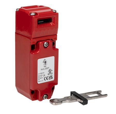 203007F IDEM KM Safety Interlock Switch, 3NC/1NO, Keyed Actuator Included, Metal