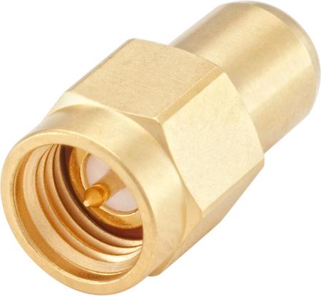 32S15R-0.5E3 Rosenberger 50Ω Straight SMA RF Terminator, 12.4GHz