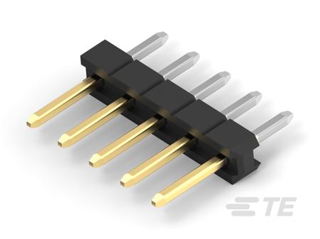2355104-5 TE Connectivity AMPMODU Series Vertical PCB Mount PCB Header, 5 Contact(s), 2mm Pitch, 1 Row(s), Unshrouded
