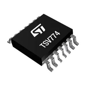TSV774IYPT STMicroelectronics, Operational Amplifier, 20 MHz, 14-Pin 5.5 V TSSOP-14