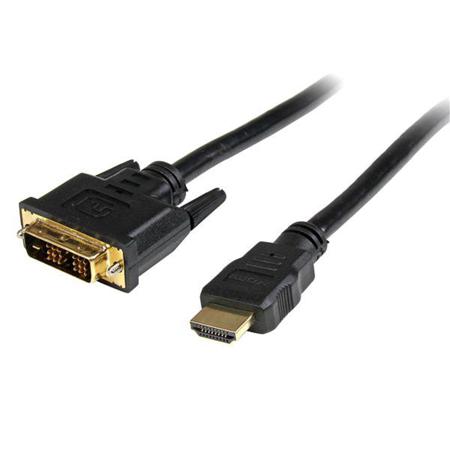 HDDVIMM3M StarTech.com, 3m Male HDMI to Male DVI-D Single Link High Speed 1920 x 1200