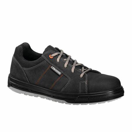 SOULS30NR46 LEMAITRE SECURITE SOUL Men's Black, Grey Aluminium Toe Capped Safety Trainers, EU 46
