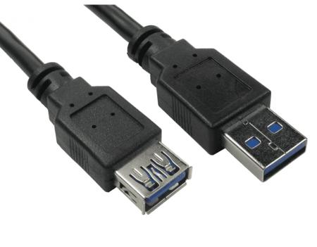 286-2925 RS PRO USB 3.2, Male USB A to Female USB A, 5Gbps, 2m