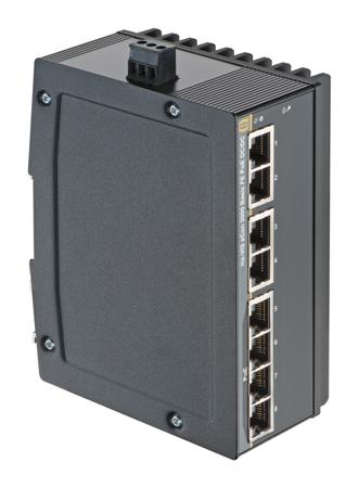 24031080030 HARTING Unmanaged 8 Port Ethernet Switch