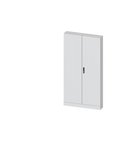 8GK1332-8KA42 Siemens ALPHA 630 Series Steel Double-Door-Door Floor Standing Enclosure, Plain Door Door, IP44, 1950 x 1050 x 210mm