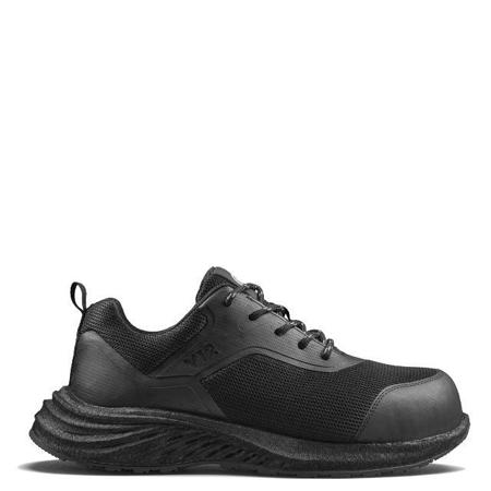 V2500 V12 Footwear Comet Men's Black Fibreglass  Toe Capped Safety Trainers, UK 3, EU 36