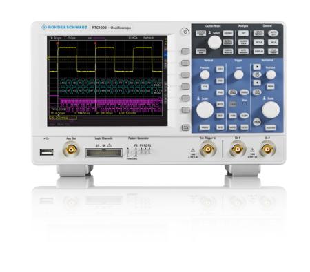 RTC1K-COM2 Rohde & Schwarz RTC1002 RTC1000 Series, 300MHz Bench Oscilloscope, 2 Analogue Channels - UKAS Calibrated