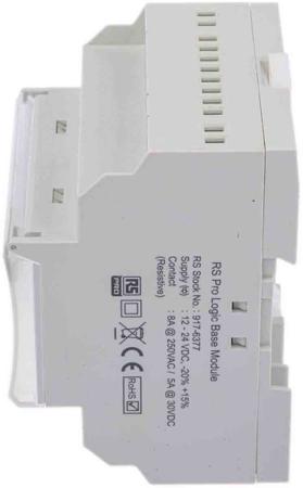 917-6377 RS Pro Logic Module, ModBus Serial Communication, 2 (Analogue), 6 (Digital) x Input, 4 x Output