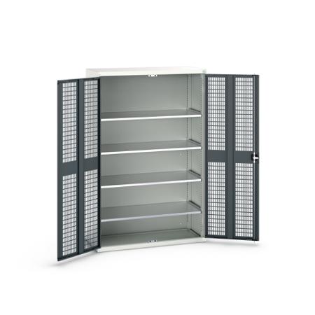 16926783.19 Bott 2 Door Sheet Steel Cupboard, 1300 x 550 x 2000mm