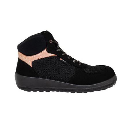 07BALMIE7734PT42 Parade BALMIE Black Steel Toe Capped Women's Ankle Safety Boots, UK 8, EU 42