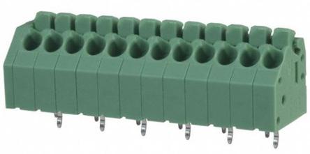 1985292 Phoenix Contact PTSA 1.5/12-3.5-Z Series PCB Terminal Block, 3.5mm Pitch, Through Hole Mount, Solder Termination