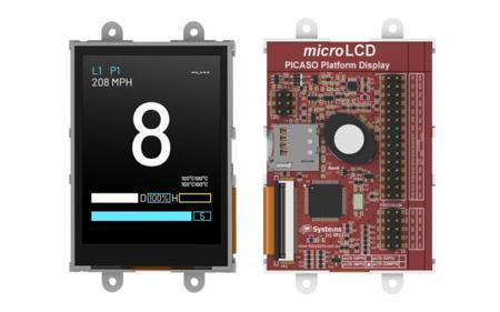 uLCD-28PTU 4D Systems  TFT Touchscreen Display Module, 2.8in, 240 x 320pixels
