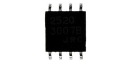 NJM4580M-TE1 Nisshinbo Micro Devices, 2-ChannelAudio300mW, 8-Pin DMP