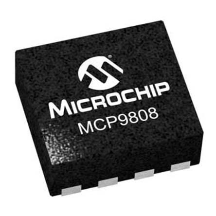 MCP9808T-E/MC Microchip MCP9808T Series Digital Temperature Sensor, Current, Voltage Output, Surface Mount, I2C, SMBus, ±0.25°C, 8