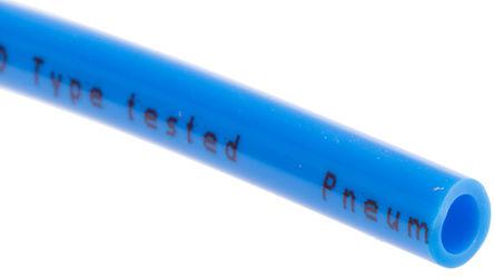 PUN-H-14X2-BL Blue 50m Polyurethane Air Hose, Application Suitable for Food Use