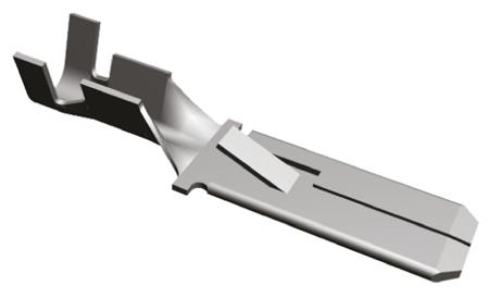 170151-2 TE Connectivity FASTIN-FASTON .250 Uninsulated Female Spade Connector, Tab, 6.4 x 0.86mm Tab Size, 0.75mm² to 2.27mm²