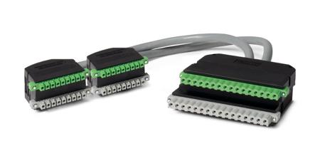 2906886 Phoenix Contact CAB-MSTB Series Cable for Use with Honeywell C300 Universal I/O, 30 V ac/dc