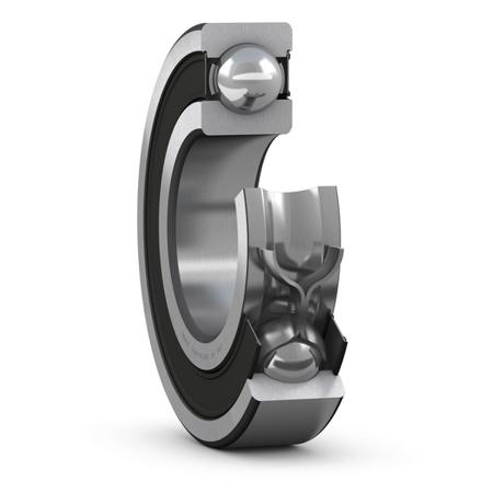 61821-2RS1 SKF  Single Row Deep Groove Ball Bearing- Both Sides Sealed 105mm I.D, 130mm O.D